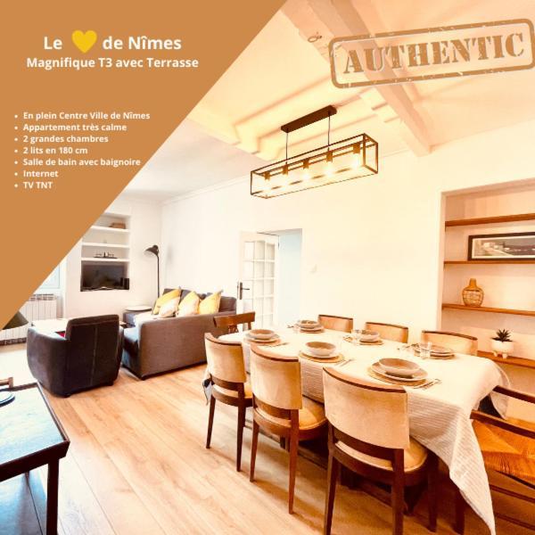 Le Coeur De Nimes Apartment ภายนอก รูปภาพ